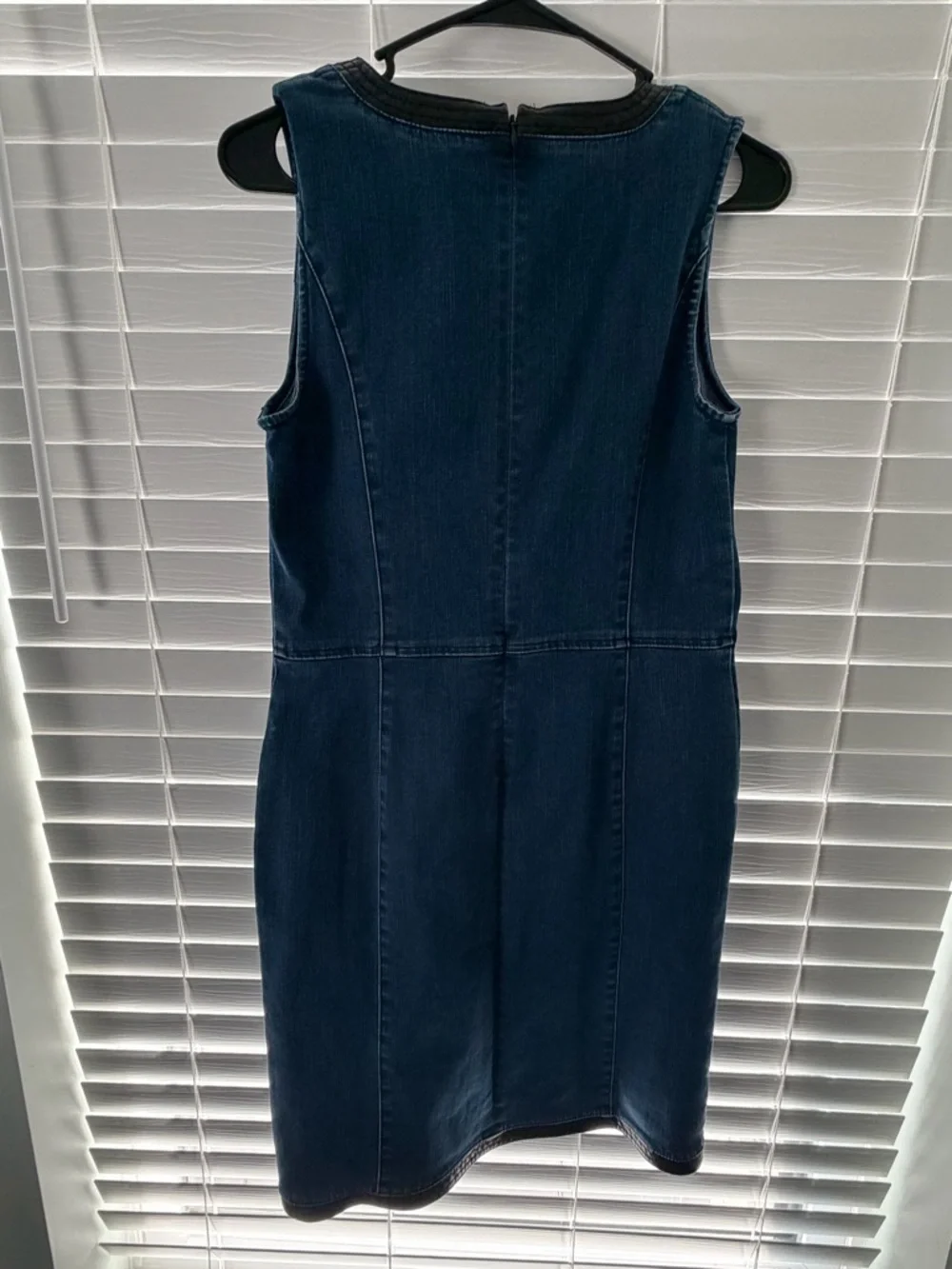 WHBM Sleeveless Denim Dress size 4 - Picture 2 of 4